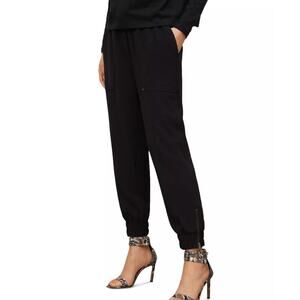 Allsaints Women's Auden Joggers in Black Size 6